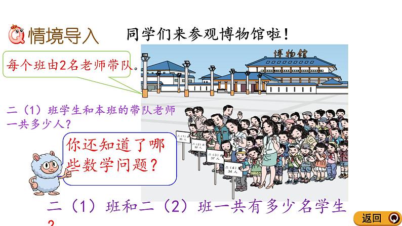 人教版二年级数学上册 2.1.1 两位数不进位加法(1) 课件第4页