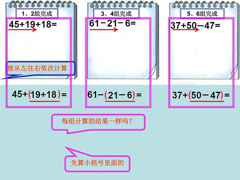 人教版二年级数学上册 2  《100以内的加法和减法(二)整理与复习》 课件06