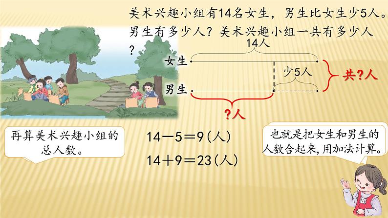 人教版二年级数学上册 2《解决问题连续两问》 课件06