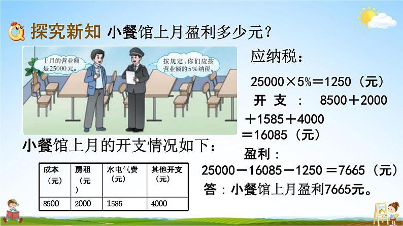 西师大版六年级数学下册《1-11 纳税》教学课件PPT第5页