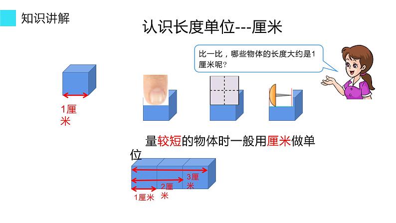 二年级数学上册教学课件-1.认识厘米32-人教版13页05