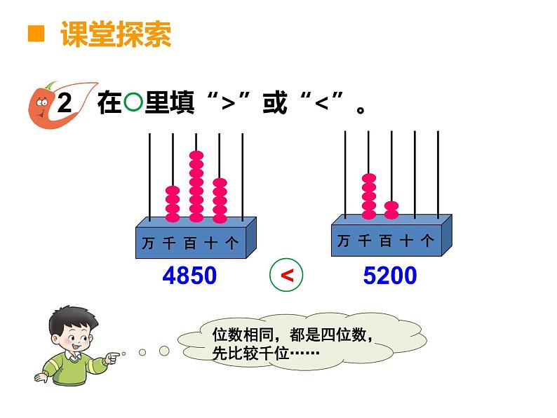 二年级下册数学课件-1.3 多位数的写法大小比较  ︳西师大版07