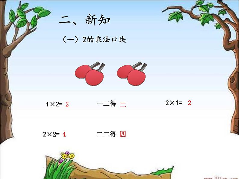 二年级数学上册课件-4.2.2  2、3、4的乘法口诀（8）-人教版第4页