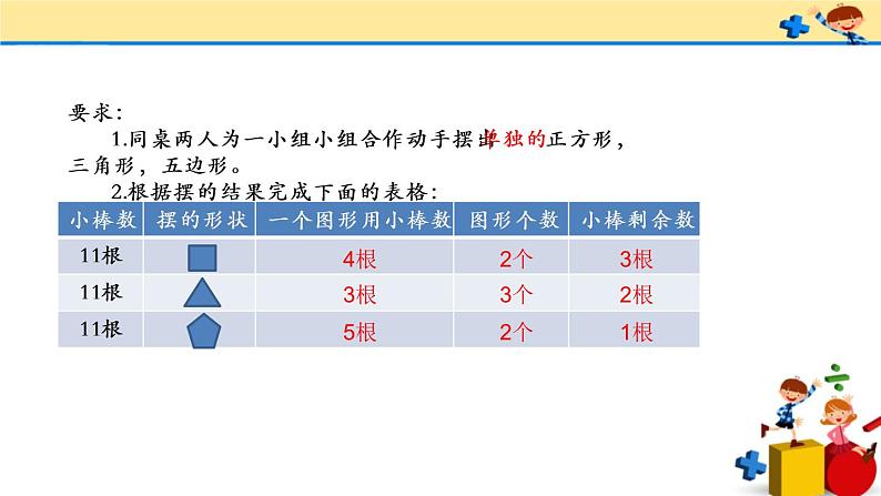 二年级下册数学课件-2.1 认识有余数的除法｜冀教版第5页