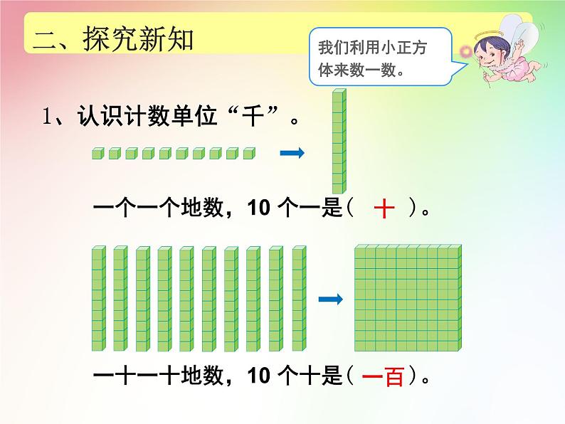 二年级下册数学课件-3.2 千以内数的认识｜冀教版 17张05