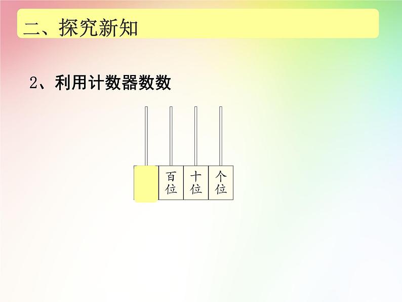 二年级下册数学课件-3.2 千以内数的认识｜冀教版 17张08