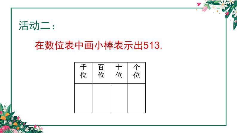 二年级下册数学课件-3.3 1000以内数的认识｜冀教版  18张05