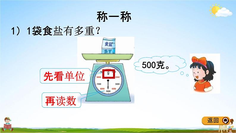 冀教版二年级数学下册《4-2 千克和克的认识》教学课件PPT06