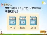 冀教版二年级数学下册《6-7 三位数的连续退位减法》教学课件PPT