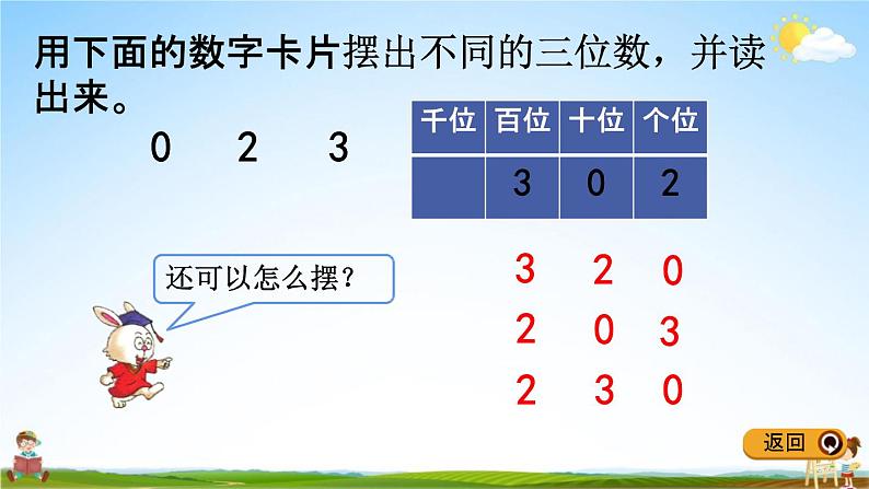 冀教版二年级数学下册《3-3 数的组成和表示数》教学课件PPT04