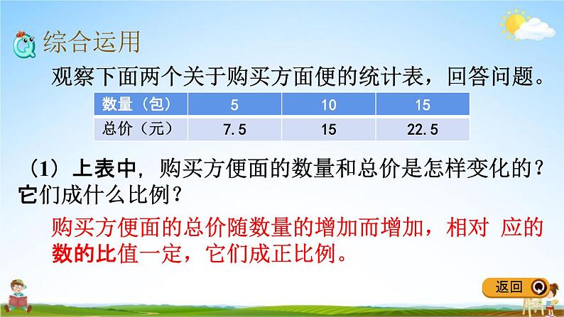 冀教版六年级数学下册《3-4 整理与复习》教学课件PPT第7页