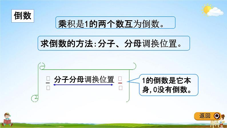 冀教版五年级数学下册《整理与评价2 分数乘除法》教学课件PPT07