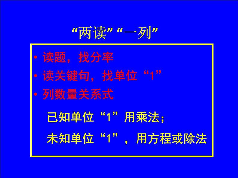 冀教版五下数学 6.2分数除法应用问题(1) 课件06