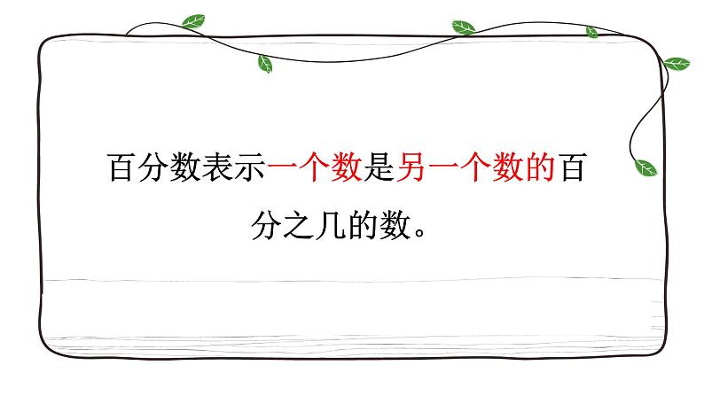 六年级上册数学课件-3.1 百分数的意义  北京版（共12张PPT）第3页