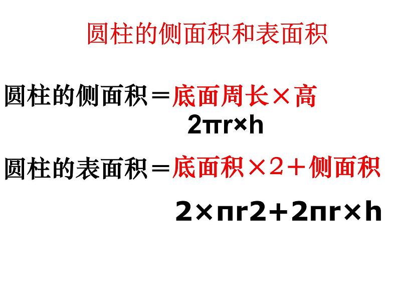 六年级数学下册课件 - 圆柱和圆锥的整理复习   苏教版（共18张PPT）第3页