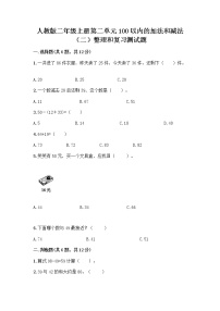 2021学年整理和复习课时作业