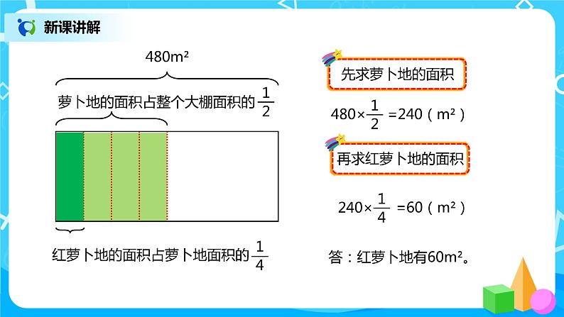 人教版小学数学六年级上册1.7《解决问题（1）》PPT课件+教学设计+同步练习06