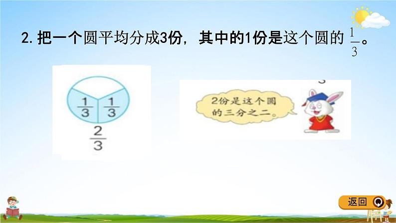 冀教版三年级数学下册《8-2 认识几分之几》教学课件PPT第4页