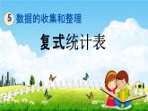 冀教版三年级数学下册《5-2 复式统计表》教学课件PPT