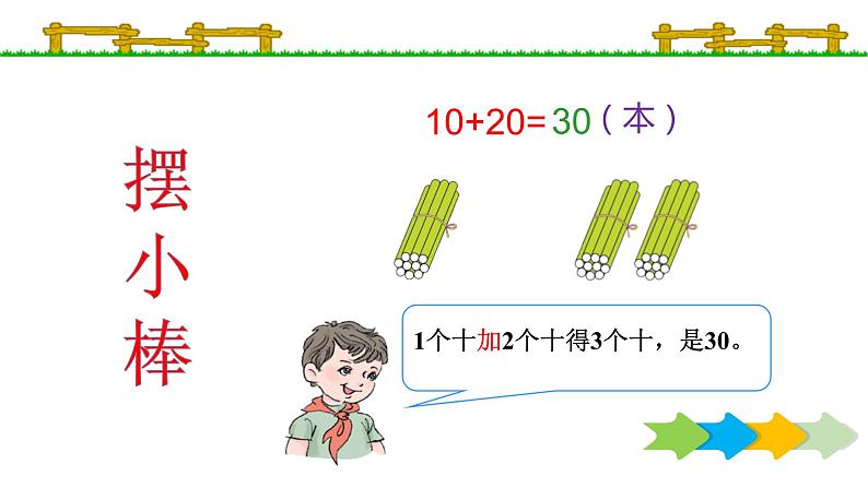 人教版小学数学一年级下册3整十数加减整十数课件PPT第5页