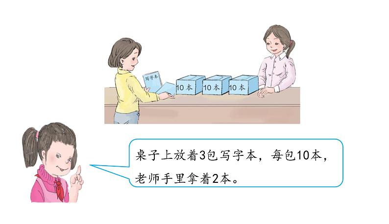 人教版小学数学一年级下册1整十数加一位数及相关减法课件PPT第4页