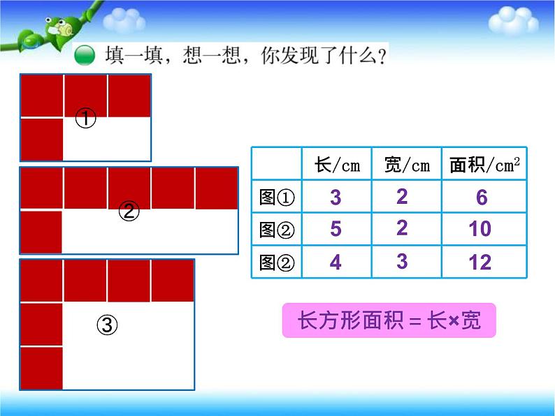 5.2《长方形正方形面积计算》  课件第5页