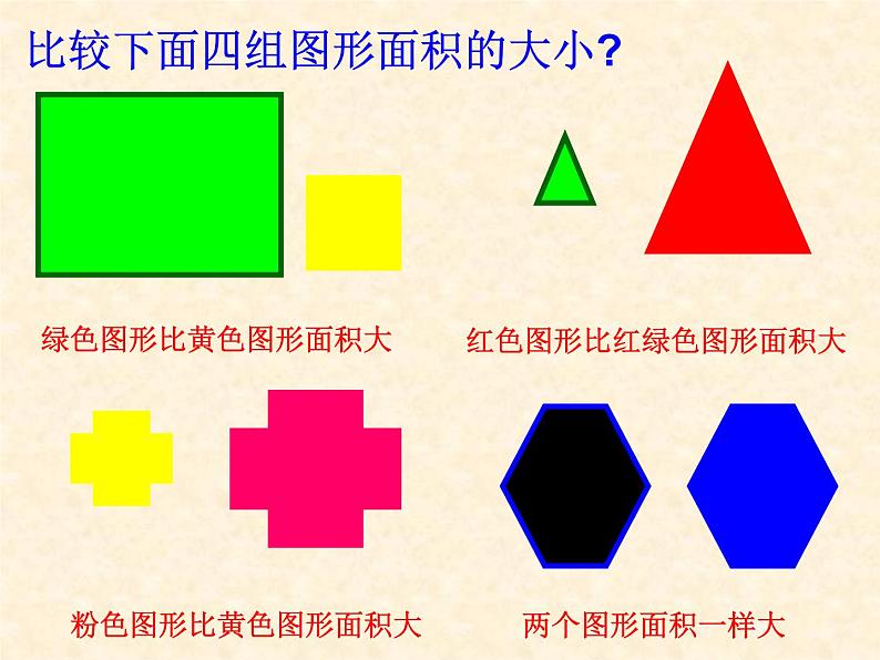 冀教版小学数学三下 7.1.3认识面积单位 课件第5页