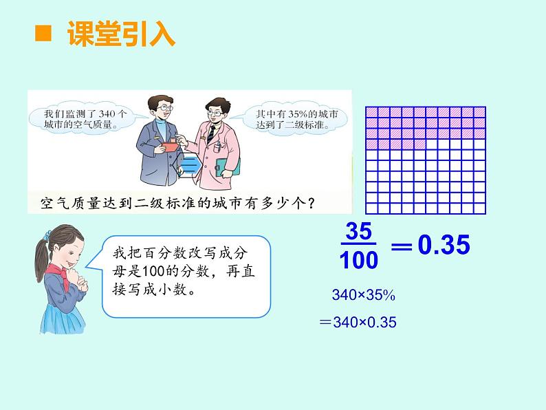 小学数学西师大版六年级下 1.2百分数和分数、小数的互换 课件04