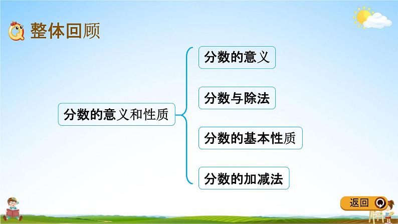 冀教版四年级数学下册《5-11 整理与复习》教学课件PPT第2页