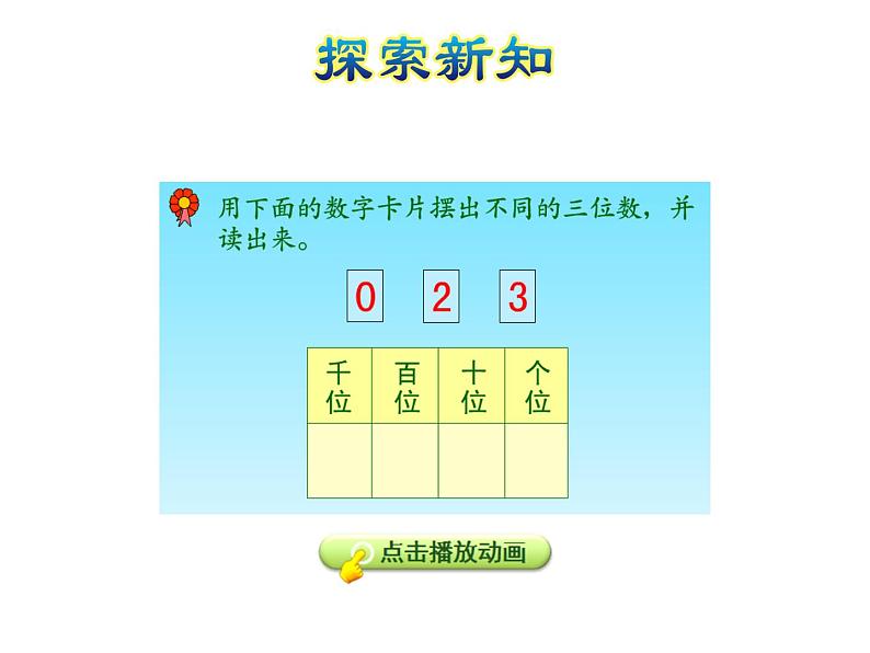 二年级下册数学课件-3.3 在数位表中表示数｜冀教版  （共21张PPT）05