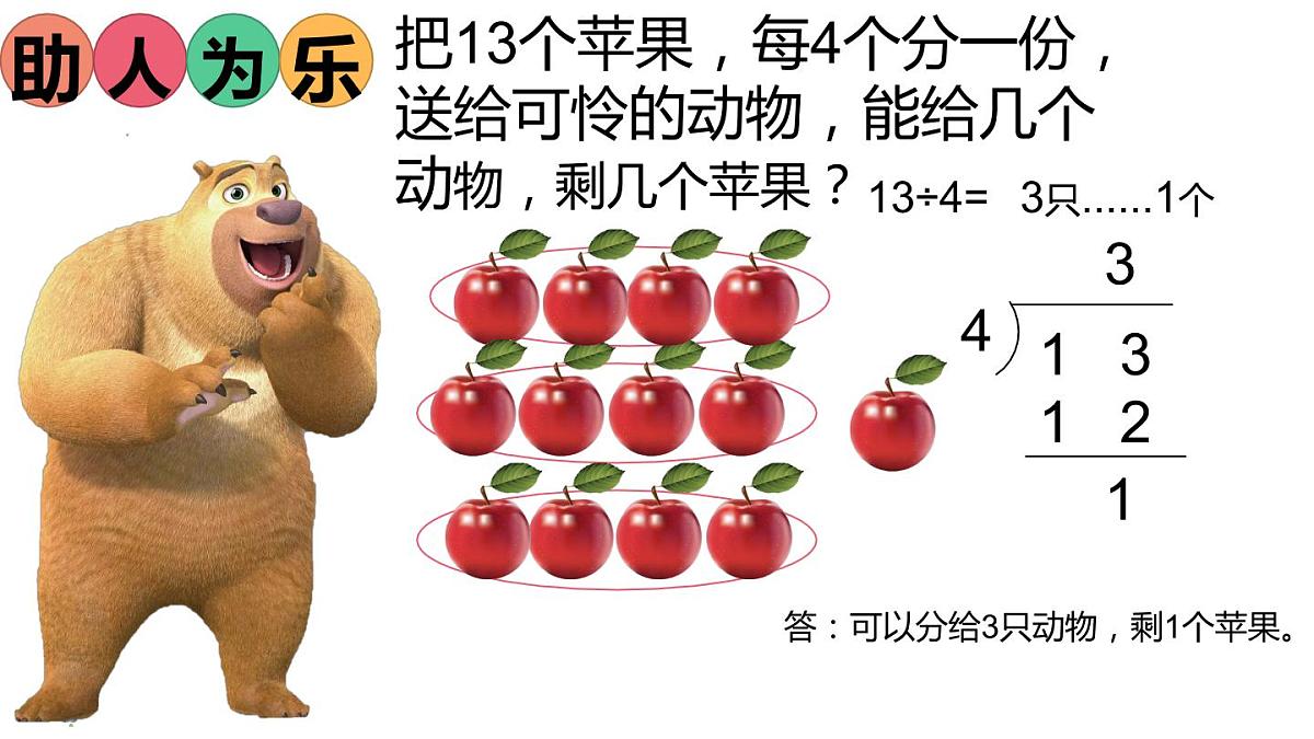 二年级数学下册课件-6 有余数除法的竖式计算25-人教版第6页