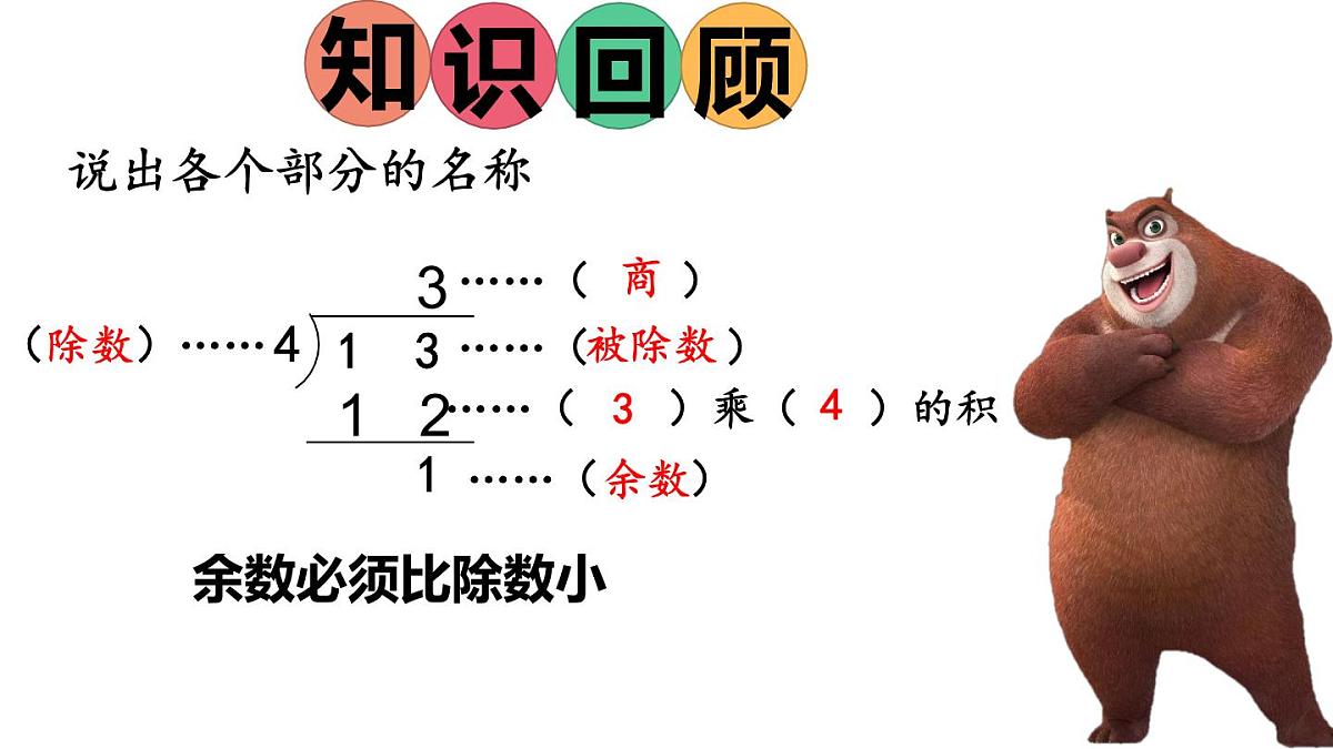 二年级数学下册课件-6 有余数除法的竖式计算25-人教版第7页