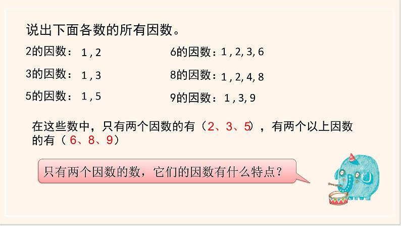 苏教版五年级下册《质数和合数+质因数和分解质因数》PPT第2页