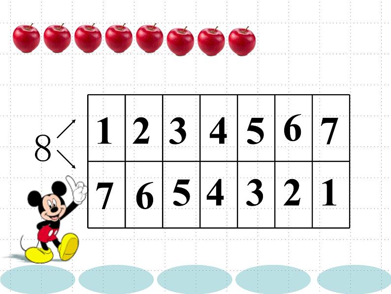 小学数学 人教课标版 一年级上册 8和9的组成  课件第3页