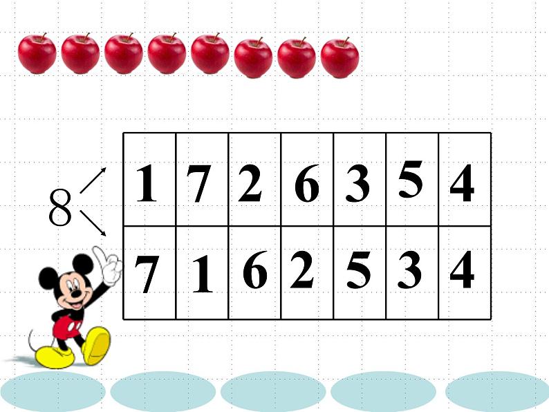 小学数学 人教课标版 一年级上册 8和9的组成  课件第4页