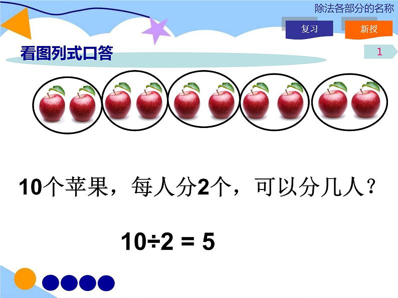 小学数学 北京课标版 二年级上册 除法的初步认识 课件04