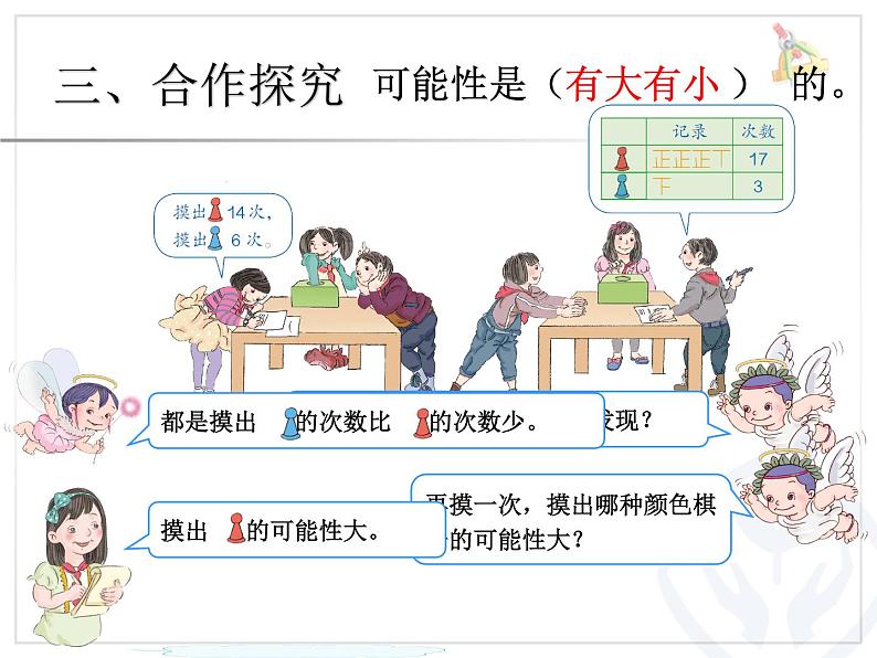 小学数学 北京课标版 四年级上册 九 可能性 可能性二 课件05