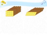 小學(xué)數(shù)學(xué) 北京課標(biāo)版 五年級(jí)上冊(cè) 梯形 圓木有幾根 課件