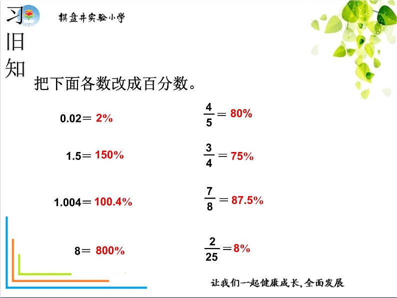 小学数学 北师大课标版 六年级上册 四 百分数  这月我当家 求一个数的百分之几是多少 课件第3页