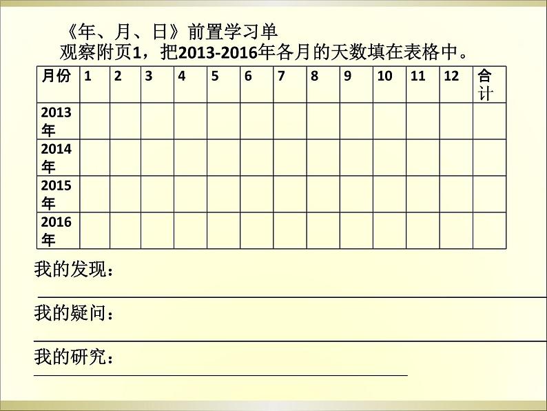 小学数学 北师大课标版 三年级上册 时间表 年月日课件 课件第2页