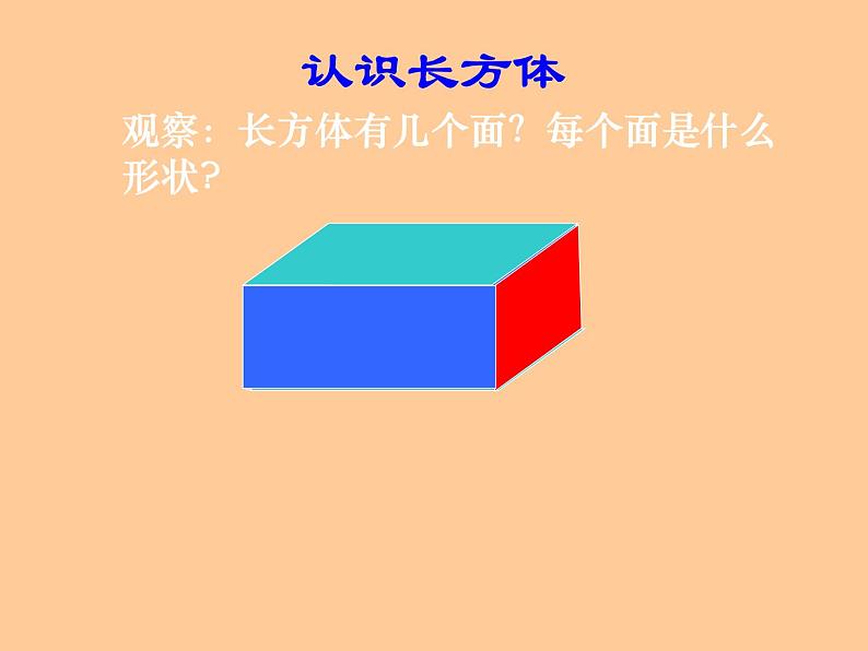 五年级下册数学课件－3.1长方体和正方体的特征｜冀教版第6页