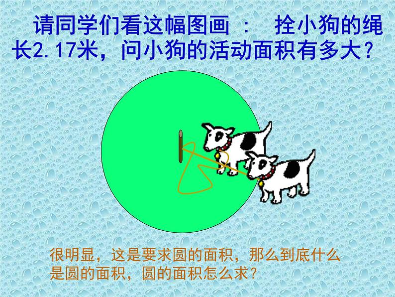 6.9圆的面积计算及应用练习 课件02