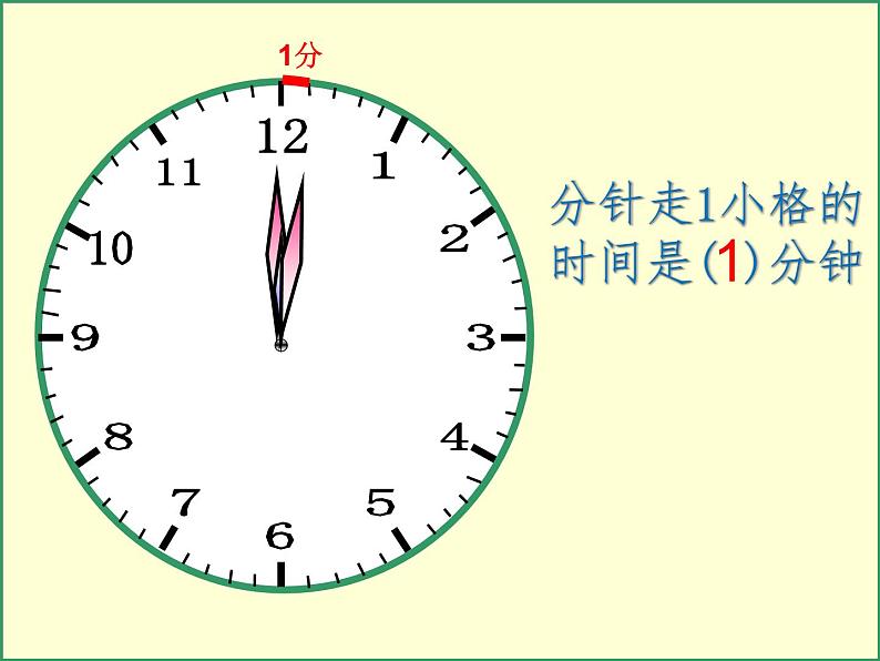 西师大版小学数学二下 6.1时、分、秒 课件02