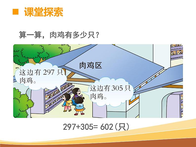 西师大版小学数学二下 3.7综合与实践 参观南村养鸡场 课件第4页