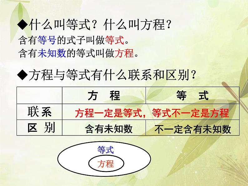 苏教版六下数学 7.1.11式与方程（1） 课件第6页