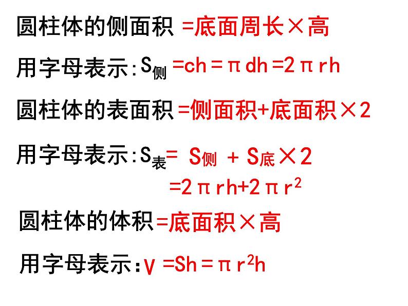 苏教版六下数学 2.6圆柱的体积练习（2） 课件第2页