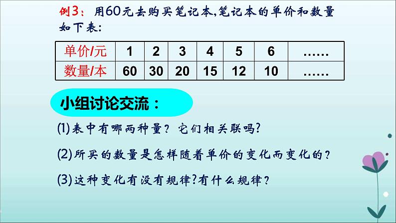 苏教版六下数学 6.3反比例的意义 课件第2页