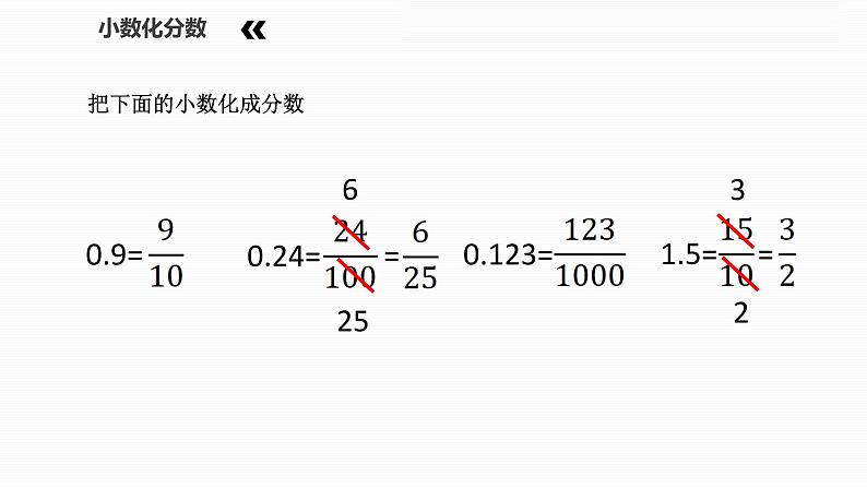 青岛版五下数学 3.5相关链接-分数与小数的互化 课件第2页