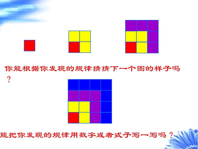 六年级数学上册课件-8. 数与形6-人教版02