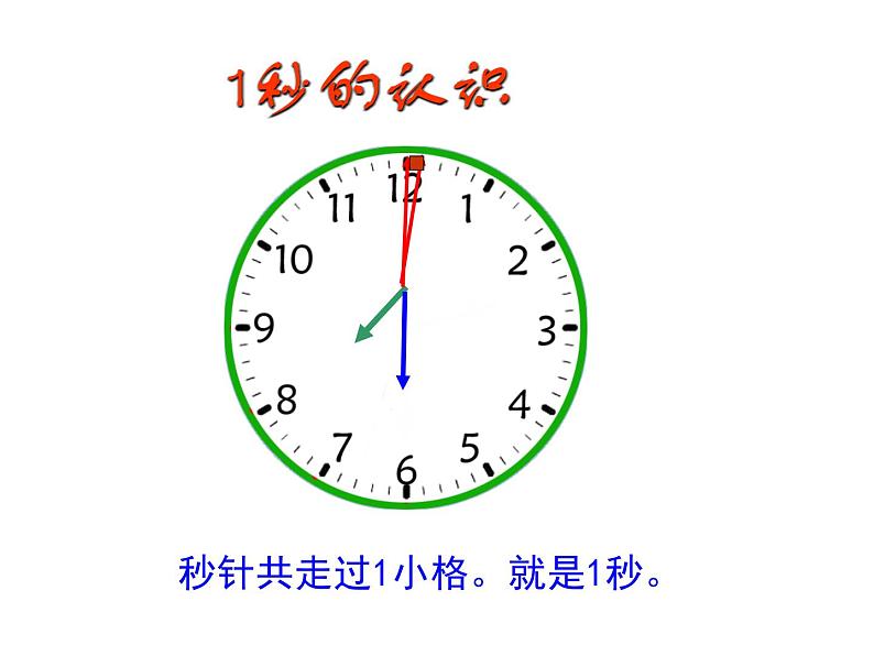 二年级下册数学课件  《认识秒》  苏教版08